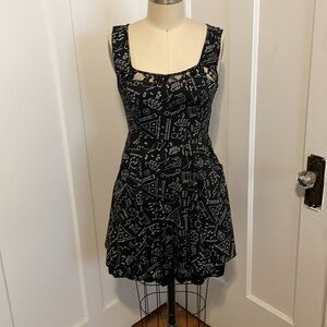 nerdy/science hot topic dress small